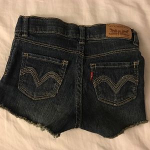 3t Levi’s cutoff shorts toddlers